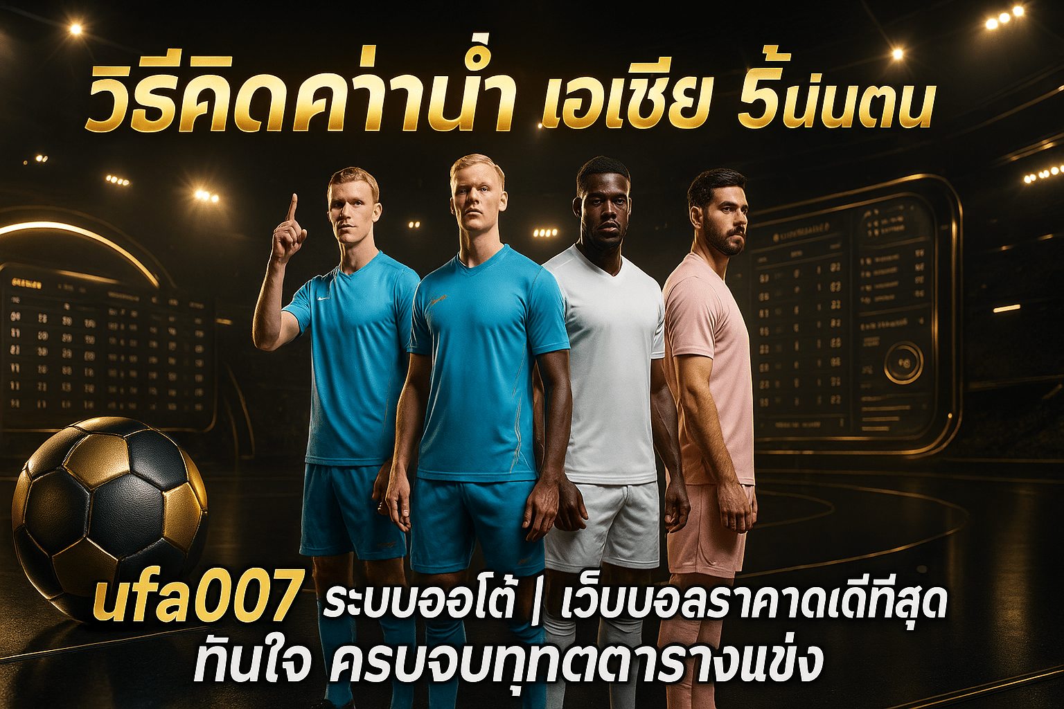 วิธีคิดค่าน้ำ เอเชีย