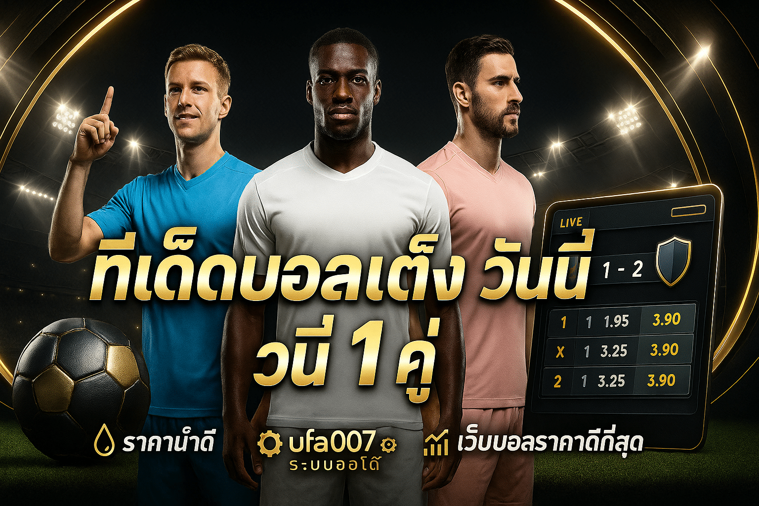 ทีเด็ดบอลเต็ง วันนี้