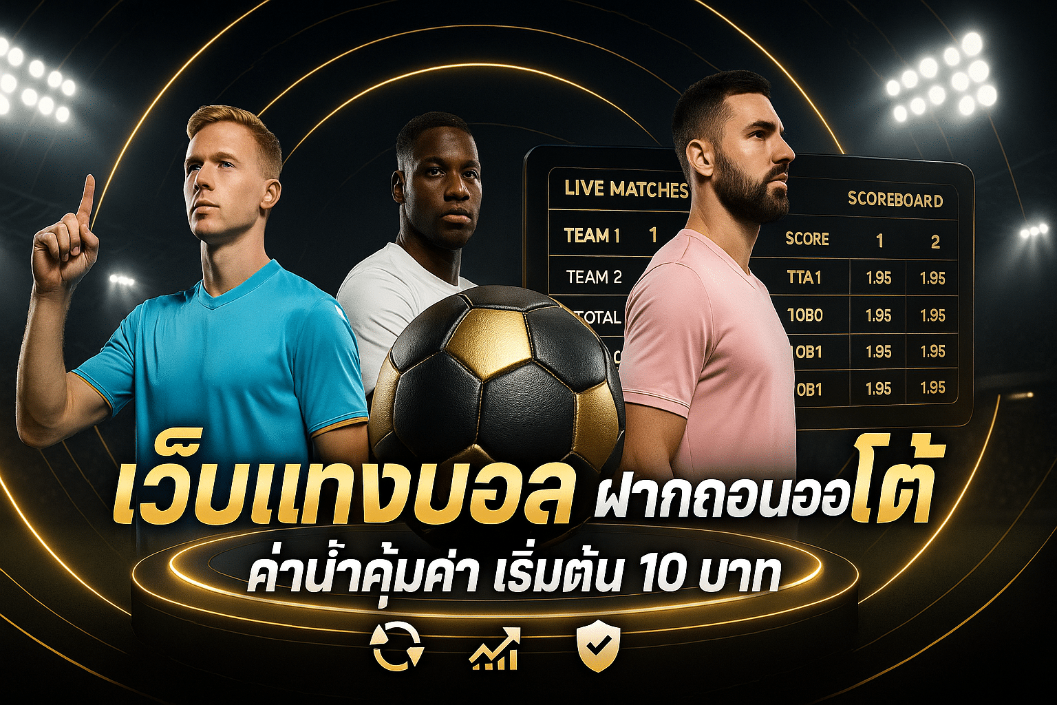 เว็บแทงบอล ฝากถอนออโต้