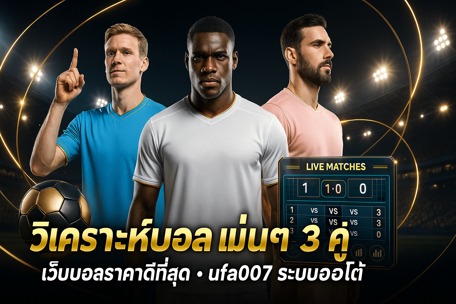 วิเคราะห์บอล แม่นๆ